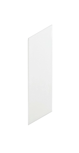 Chevron Wall White Right Matt 5.2x18.6 - фото 1