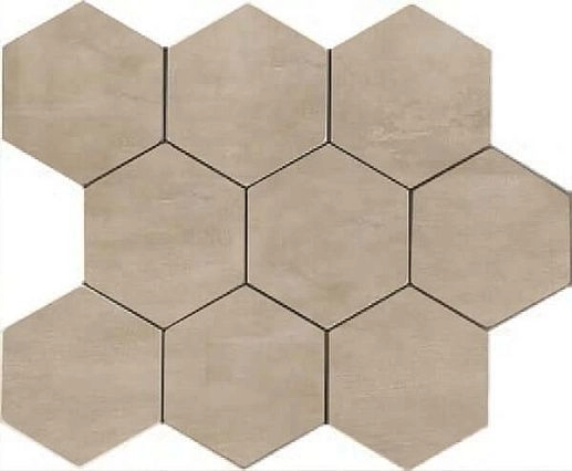 Mood Mosaico Esagoni Tan 35x40 - фото 1