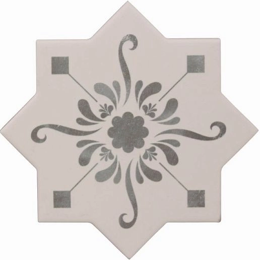 Becolors Star Dec. Stencil Grey 13.25x13.25 - фото 1