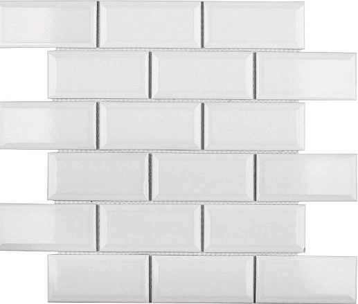 Brick & Metro White Glossy AM81945 28.8x29.4x0.65 - фото 1