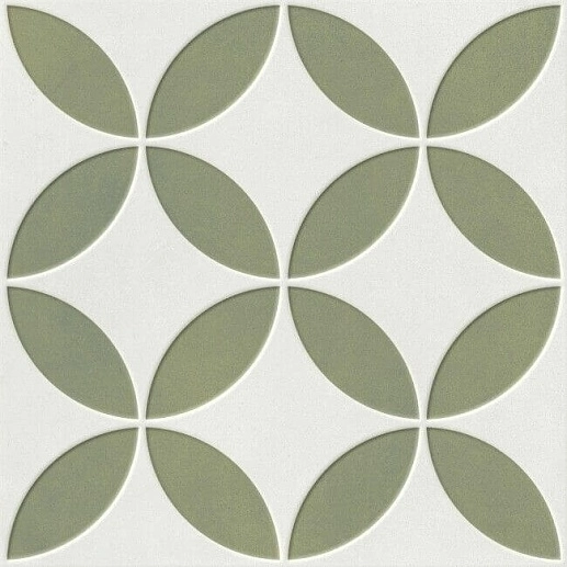 Mayari Green Petals Lt 22.3x22.3 - фото 1