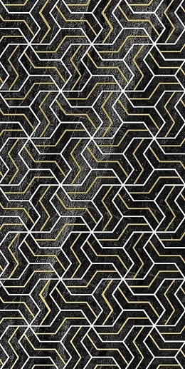 Crystal Fractal чёрный 30x60 - фото 1