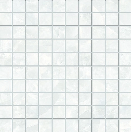 Tele di Marmo Revolution Mosaico 3x3 Thassos Lap 29.4x29.4 - фото 1
