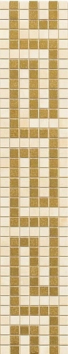 Vanitas Fasc.greca gold beige 7.6x39.4 - фото 1