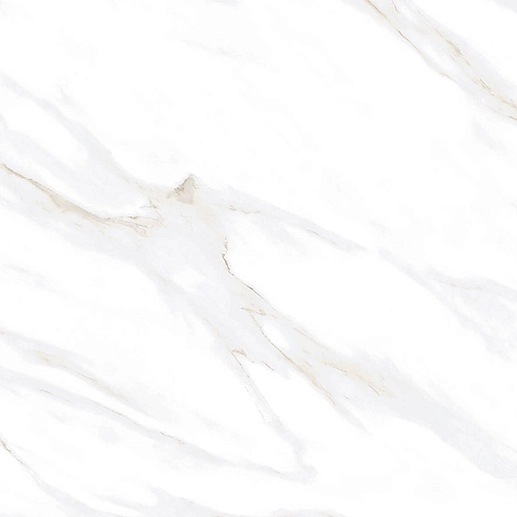 Calacatta Clarity Gold Белый Матовый 80x80 - фото 1