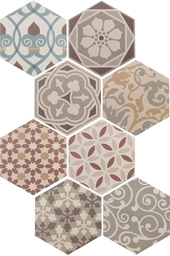 Hexatile Harmony Colours 17.5x20 - фото 1