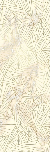 Serene Bianco Inserto 25x75 - фото 1
