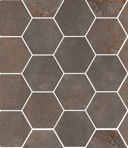 Oxidart Hexagon Oxid.Iron 27x32.5 - фото 1