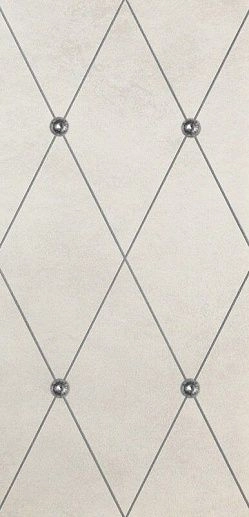 AD Maiora Rhombus Fregio Swarovsky Platino Beige 100 - фото 1