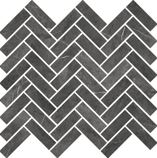 Sensi Mos. Chevron Pietra Grey 30x30 - фото 1