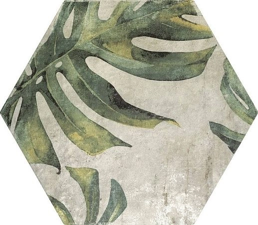 Amazonia Tropic Emerald Hexag 32x36.8 - фото 1