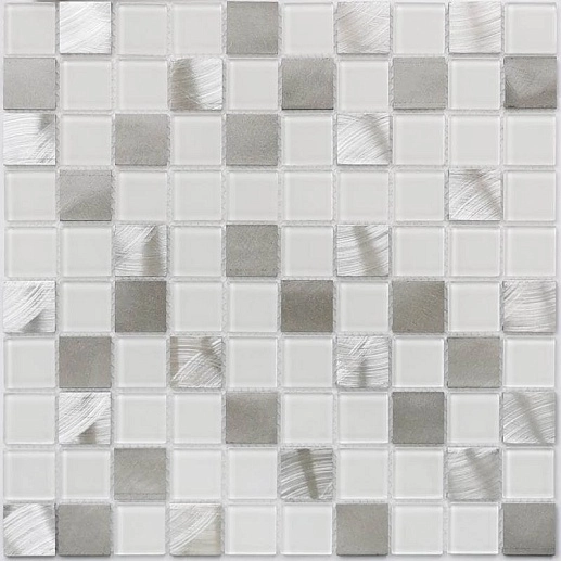 Mosaics Titan Silver 31.8x31.8 - фото 1