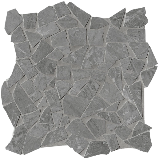 Roma Diamond Grigio Schegge Mosaico Brillante 30x30 - фото 1