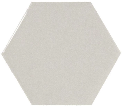Scale Hexagon Light Grey 10.7x12.4 - фото 1