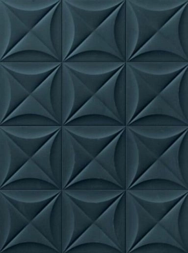 4D Flower Deep Blue 20x20 - фото 1