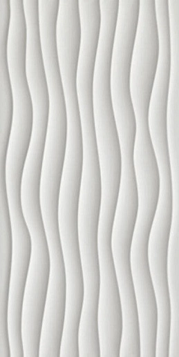 3D Wall 3D Dune White Matt 40x80 - фото 1