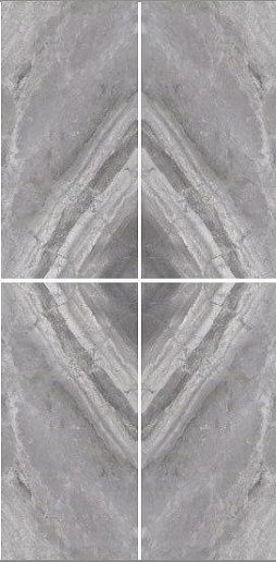 Supreme Book Match Grey Levigato 60x120 - фото 1