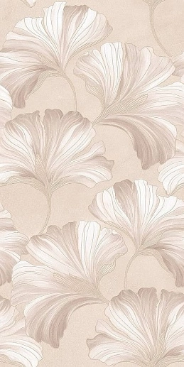 Pulpis Decor Beige Flora 31.5x63 - фото 1