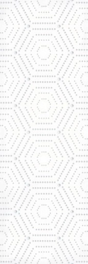 Парижанка Геометрия белая 20x60 - фото 1