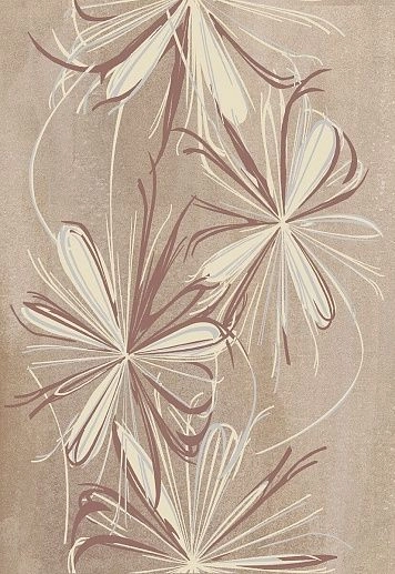 Sonnet Beige Flower 20.1x50.5 - фото 1