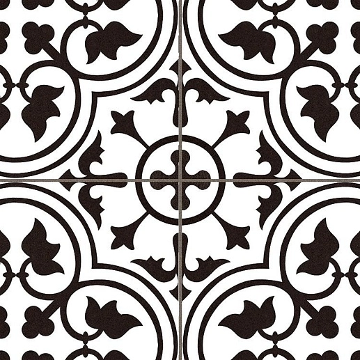 Hampton Black Pre. 45x45 - фото 1