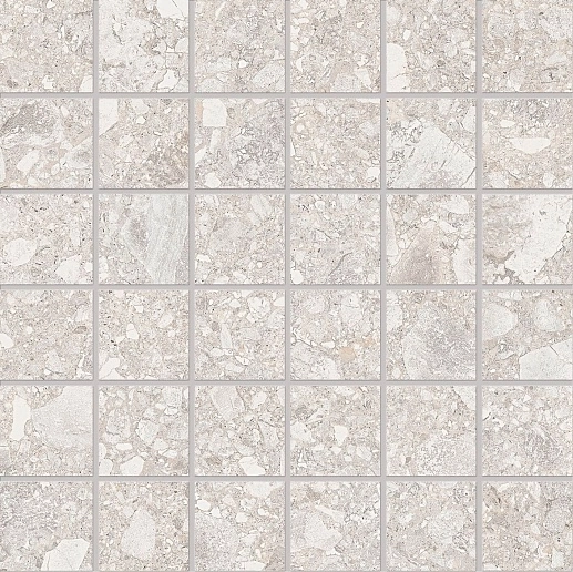 Lombarda Mosaico Bianco Lap 30x30 - фото 1