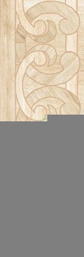 Woodays Rovere Decapato Fascia Intarsio Girali 20x61 - фото 1