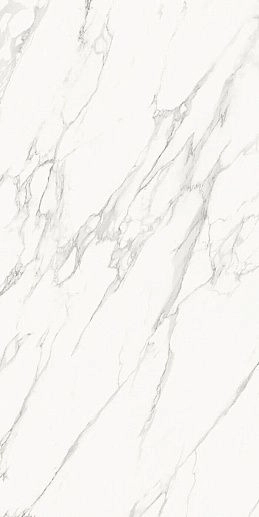 Marmi Stuoiato Book Match "В" Statuario Michelan. Lappato 162x324 - фото 1