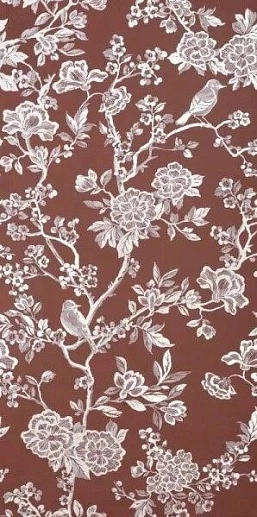 Chromagic Floral Bordeaux Ret 60x120 - фото 1