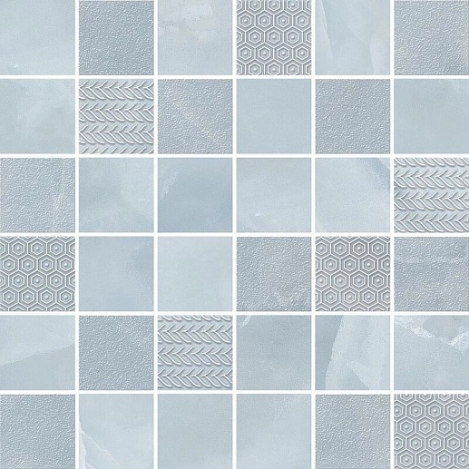 Onice Blu Mosaic 30x30 - фото 1