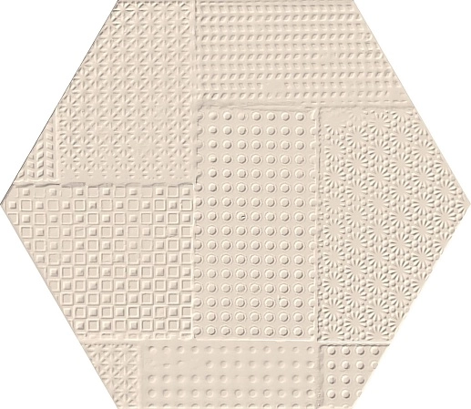 Sixty Esagona Timbro Sabbia Silktech 18.2x21 - фото 1