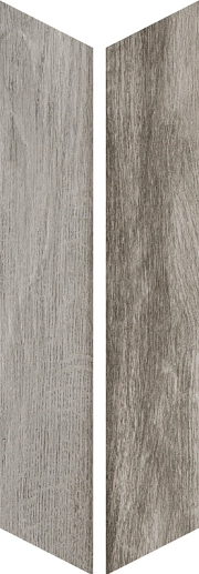 Vintage Cendre Chevron 7.5x40.7 - фото 1