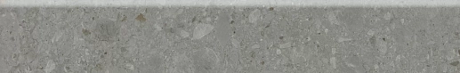 DD606120R/6BT Плинтус Чеппо ди Гре серый тёмный матовый обрезной 60x9.5x0.9 - фото 1