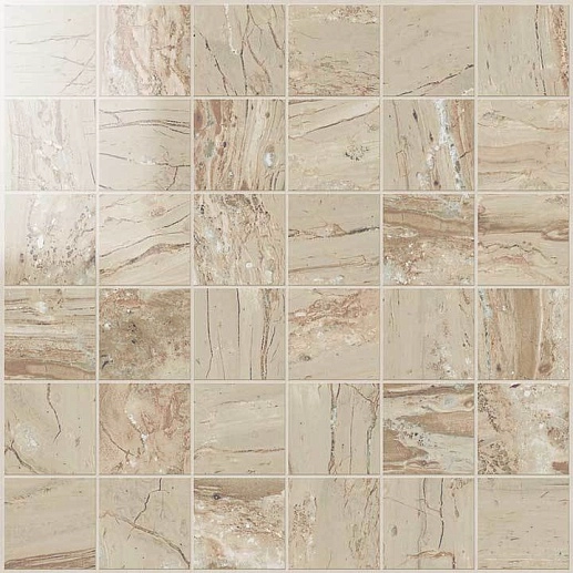 NovaBell Imperial Mosaico Cappuccino Lapp. 5x5 - фото 1