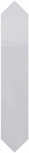 Gradient Crayon Greige Gloss 4.3x24.3 - фото 1