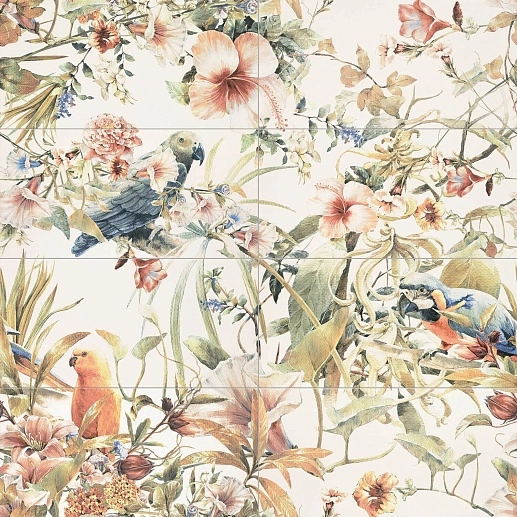 Modern Pearl D - 8 elementowy Modern Pearl parrots 119.8x119.8 - фото 1