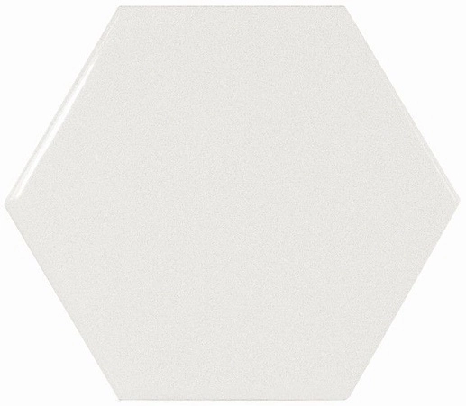 Scale Hexagon White 10.7x12.4 - фото 1