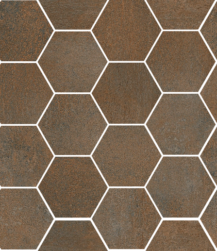 Oxidart Hexagon Oxid.Copper 27x32.5 - фото 1