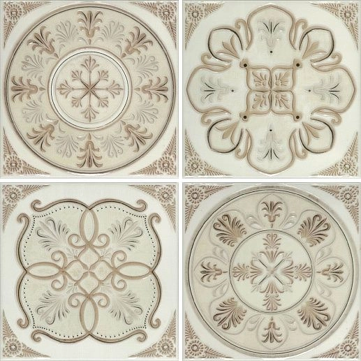 Monocolor Set Chalet (4pzs) 20x20 - фото 1