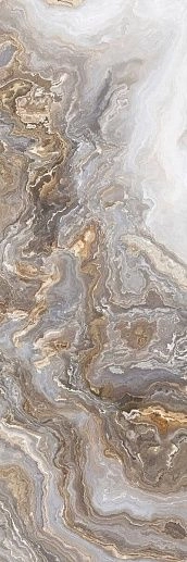 Goldy Серый 25x75 - фото 1