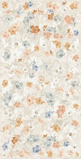 Homey Bloom White Nat Ret 60x120 - фото 1
