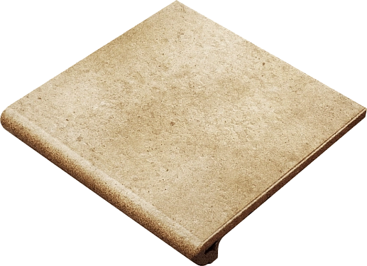 Orion Rounded Stair-tread Beige 33x33 - фото 1