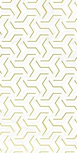Crystal Fractal белый 30x60 - фото 1