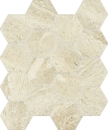 Sunlight Beige Mozaika Prasowana 22x25.5 - фото 1