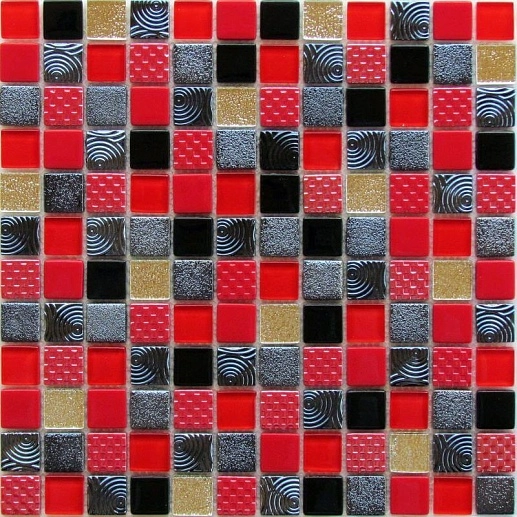 Mosaics Poker 30x30 - фото 1