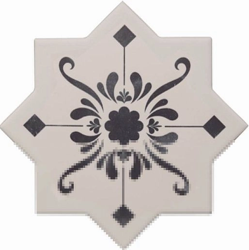 Becolors Star Dec. Stencil Navy 13.25x13.25 - фото 1
