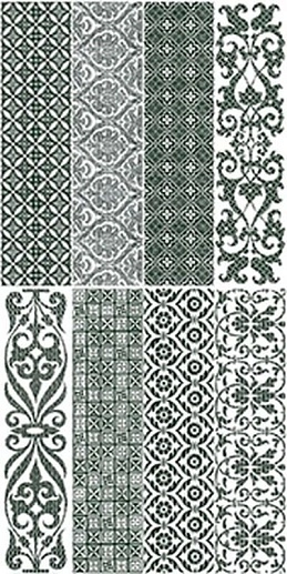 Bricktrend Deco White 8.15x33.15 - фото 1