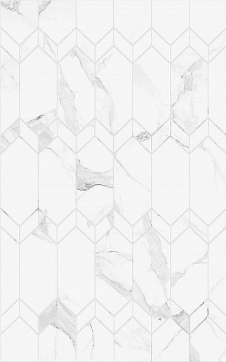Purity Mosaic белый 25x40 - фото 1