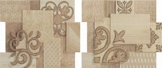 9520/9516 Comp.crema beige sin fin II 19.19x23.2 - фото 1