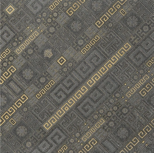 Greek Stripes Ant/Oro 40x40 - фото 1